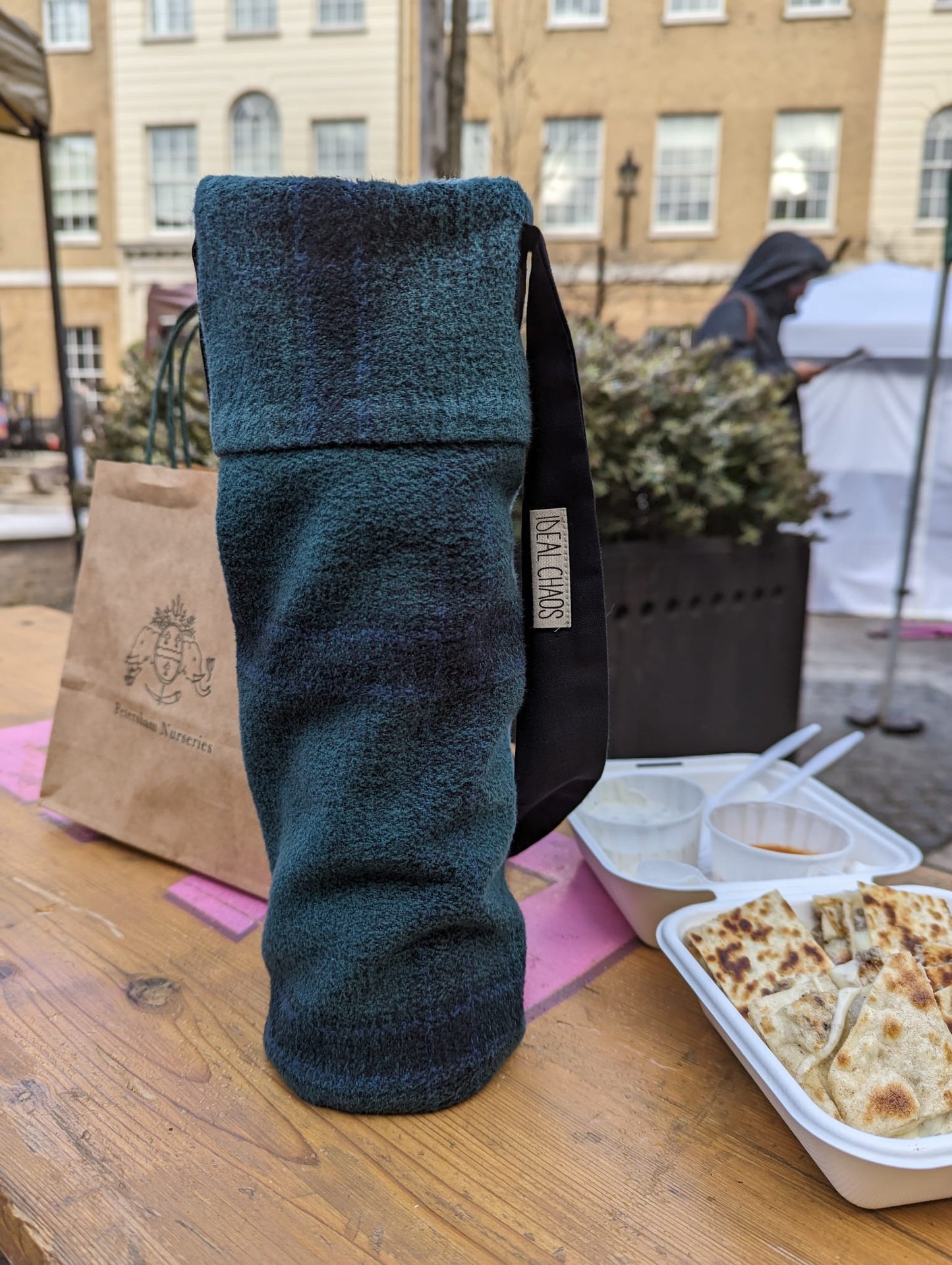 The Plaid & Proud Bottle Bag