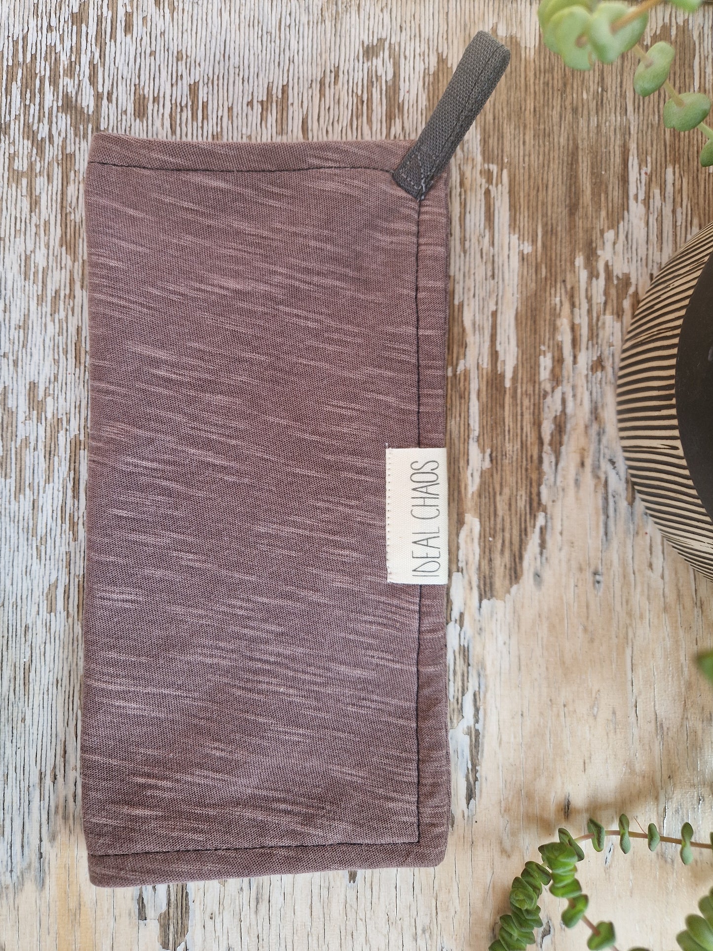 Purple Jersey Wash Cloth