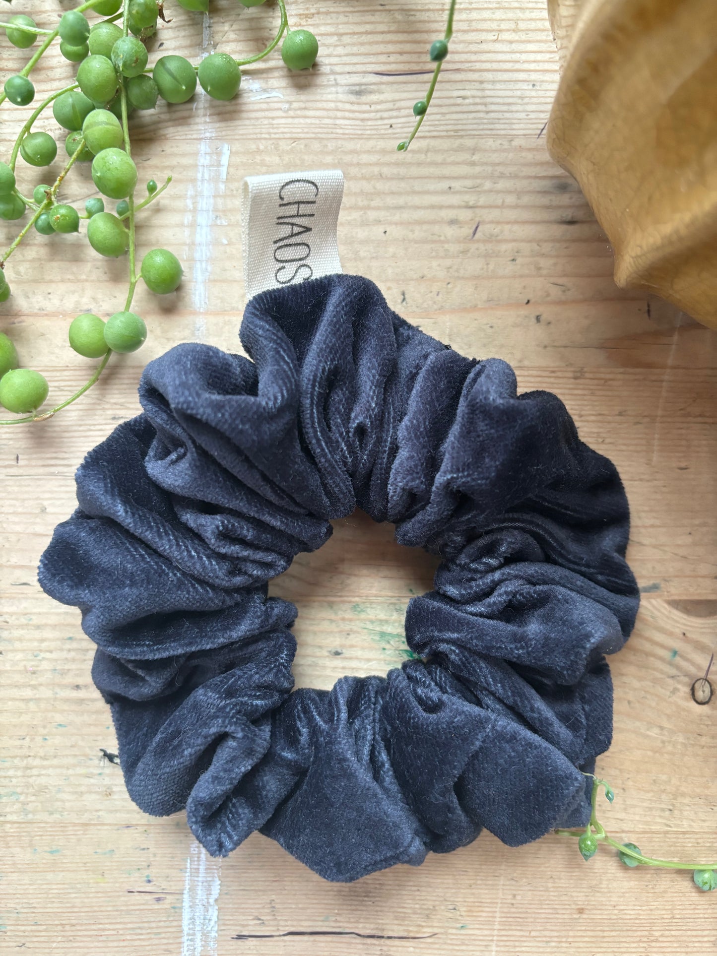 Navy Midnight Scrunchie