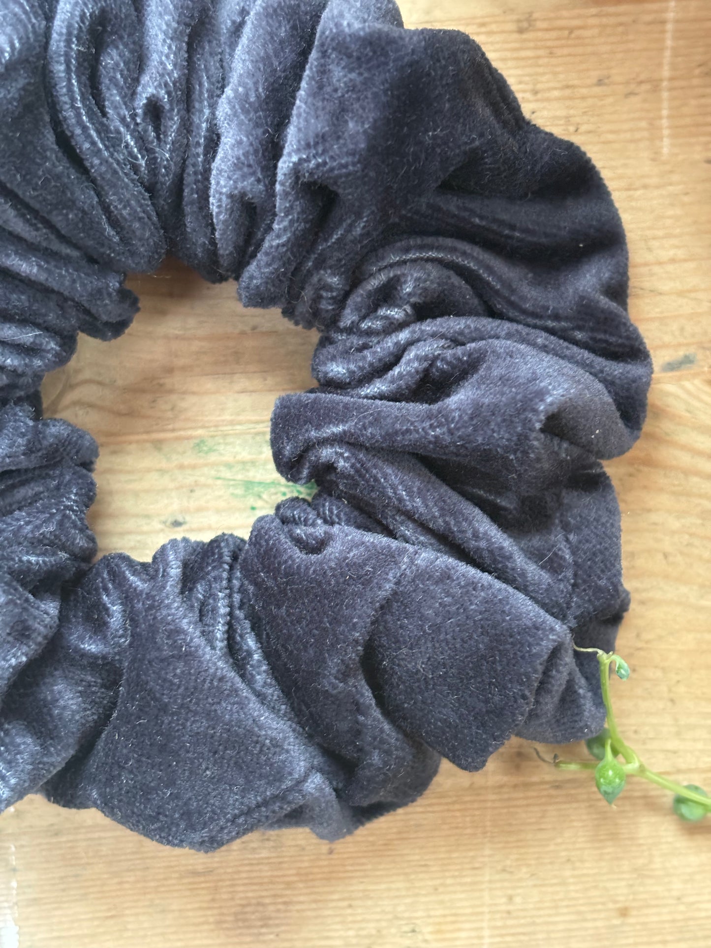 Navy Midnight Scrunchie