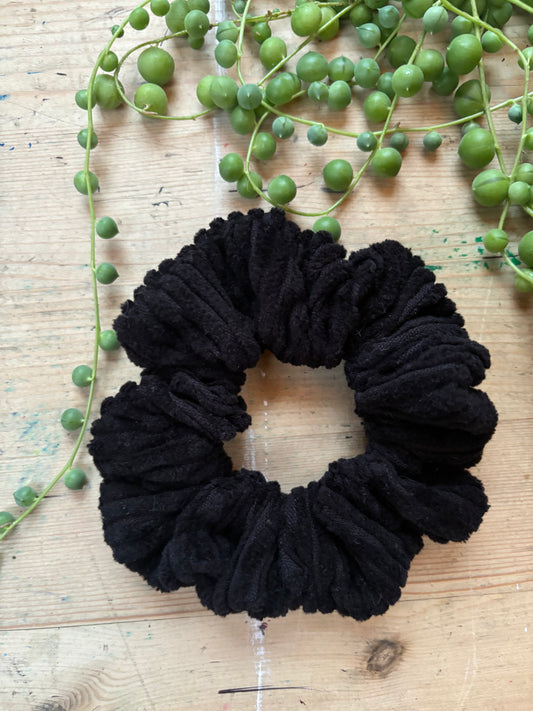 Black Cord Scrunchie