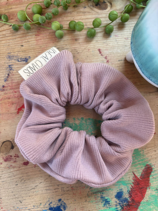 Purple Cuff Scrunchie