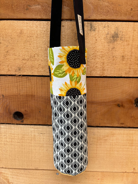 Sunflowers & Shadows Bottle Bag