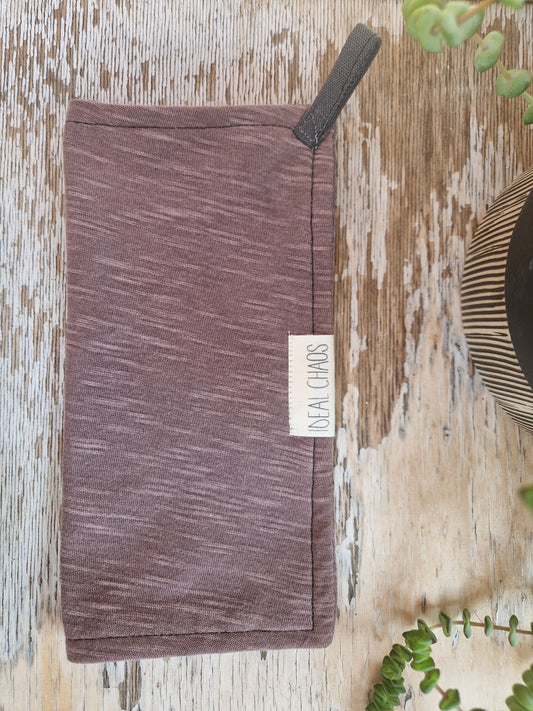 Purple Jersey Wash Cloth